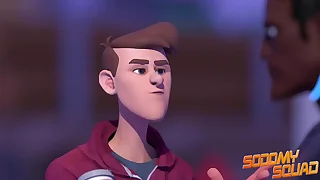 SodomySquad - BBC Superhero Shoves His Cock In His Concede Ass For A Good Self Screwing