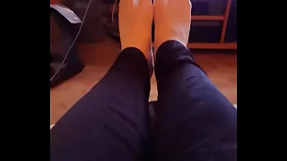 Relaxed auf der Couch