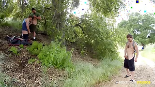 Donte Unreasoning Joins 2 Hunks In Public Car park - NextDoorStudios